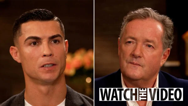 Cristiano Ronaldo dan Piers Morgan saat Sesi Wawancara The Sun (Source The Sun)