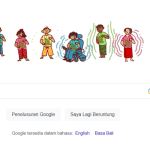 Ilustrasi Google Doodle Angklung