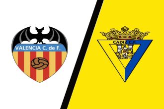 Ilustrasi Valencia vs Cadiz