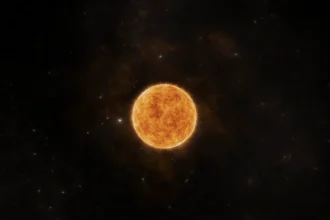 Ilustrasi matahari dan Fenomena Solstis