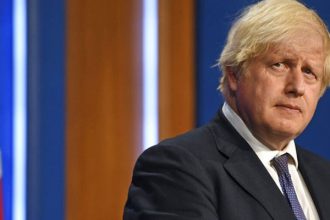 Potret Boris Johnson