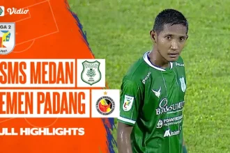 Potret Full Highlight PSMS Medan vs Semen Padang
