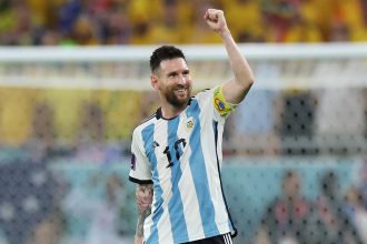 Potret Lionel Messi (Ilustrasi Belanda vs Argentina)