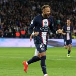Potret Neymar pada laga PSG VS Marseille (Foto: Getty Images/Xavier Laine)