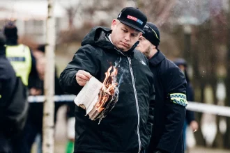 Potret Rasmus Paludan, pelaku pembakaran AlQuran di Swedia