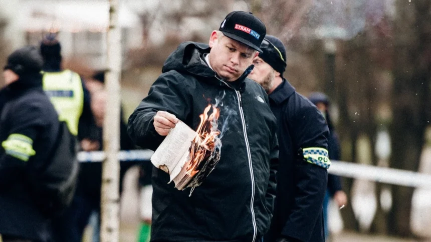 Potret Rasmus Paludan, pelaku pembakaran AlQuran di Swedia